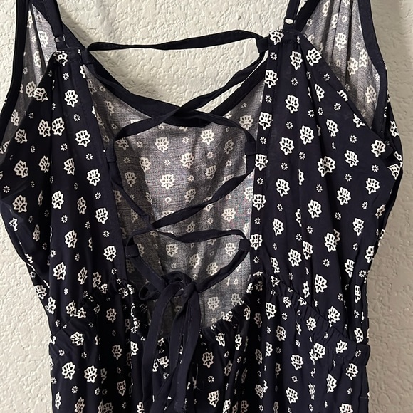 Garage, XS, dark blue and white romper. - Picture 6 of 6